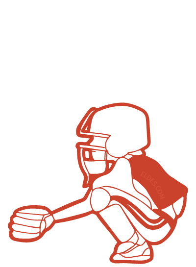 Illustration of catcher