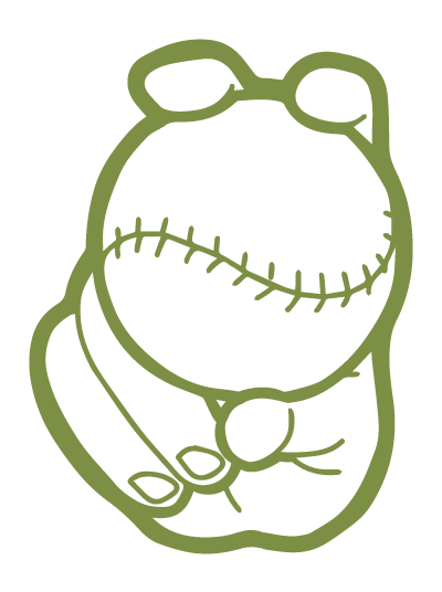 Illustration of pitching grip