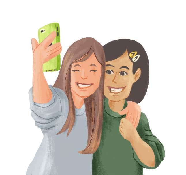 Illustration of "Selfie"